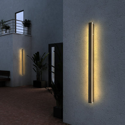 Modern Outdoor Strip LED Wall Lamp