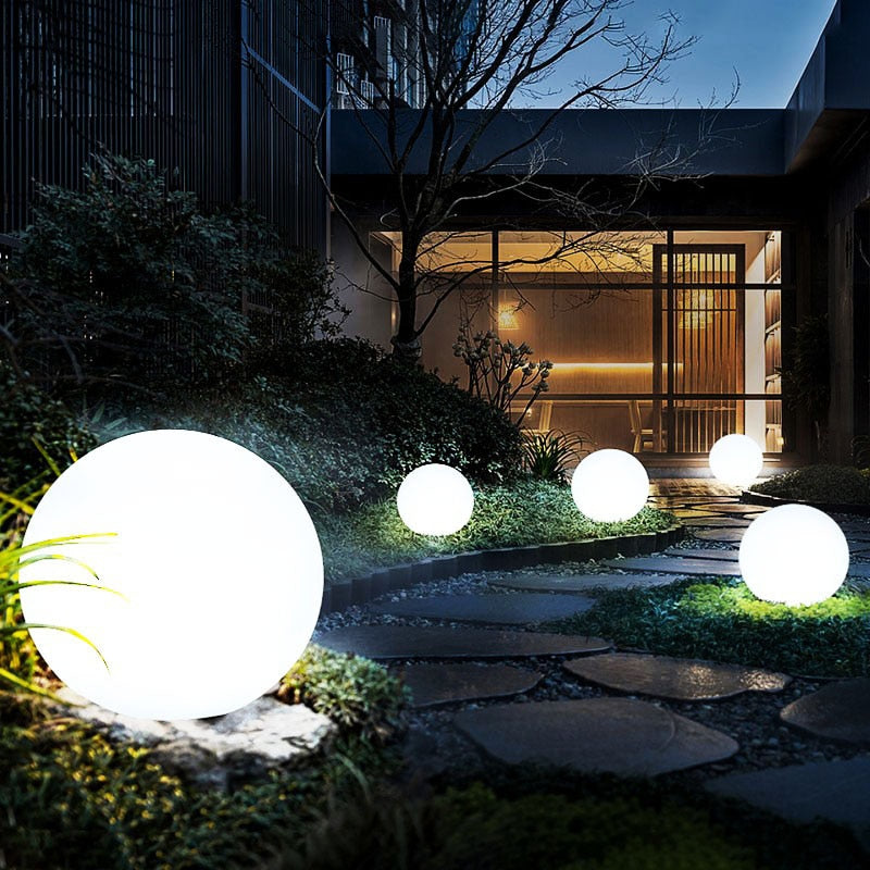 Rechargeable LED Garden Ball Lights